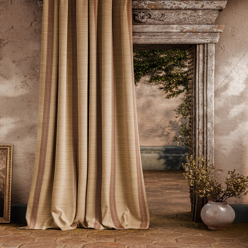 Bellagio Stripe, Sandstone/Russet