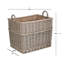 Maggiemae Wicker Log Carrier-2059290406
