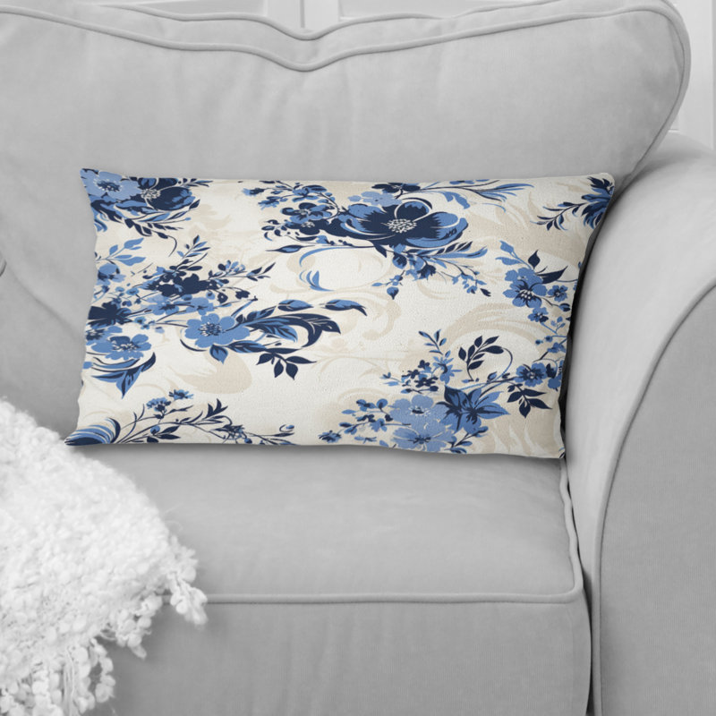 Floral Throw Pillow