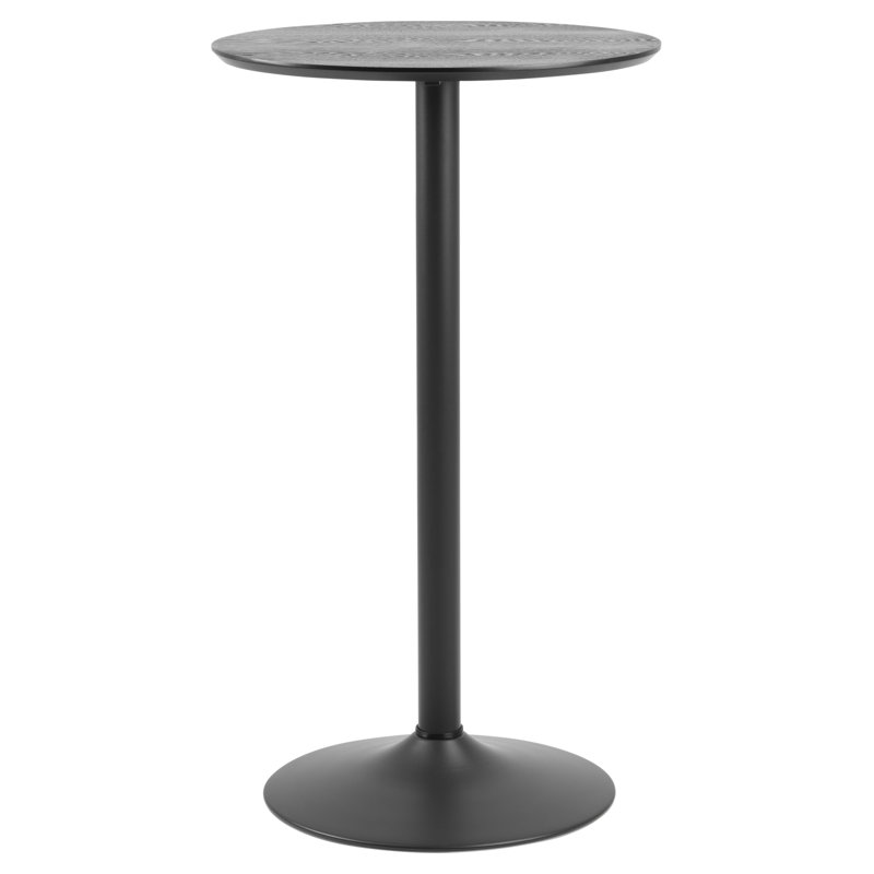 Ickes Round Metal Base Dining Table, 105cm H x 60cm L x 60cm W