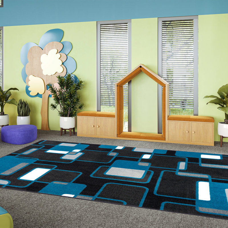 Kid Essentials Reflex Area Rug, Rectangle 7'8" x 10'9"