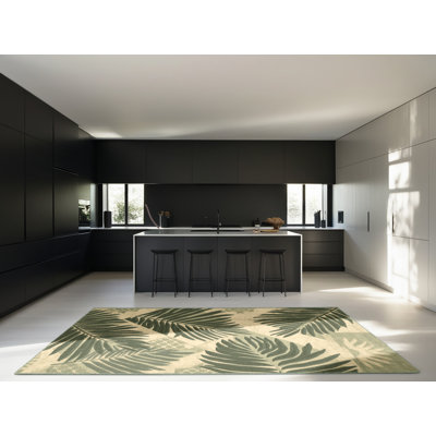 Tapis vert moelleux moelleux en peluche Estaugh