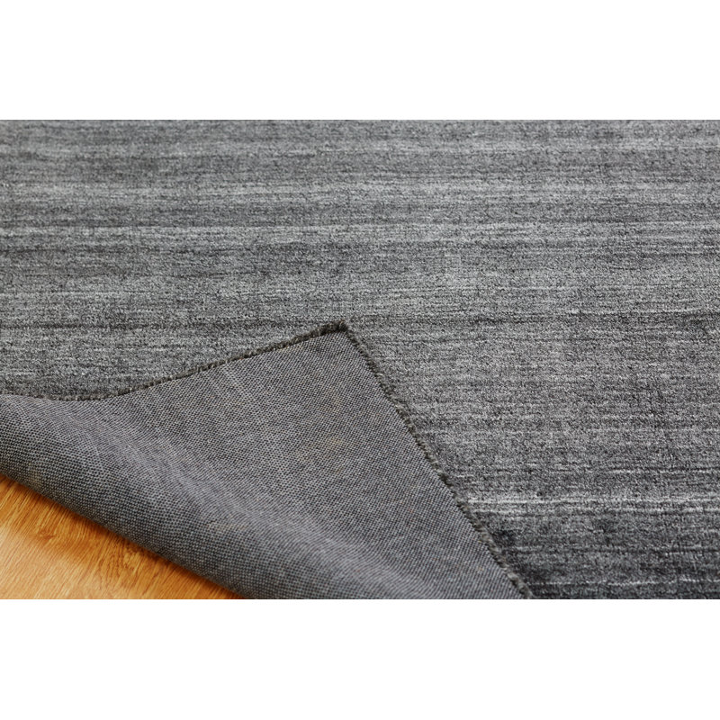 Dona Area Rug in Dark Gray, Rectangle 5'6" x 8'6"