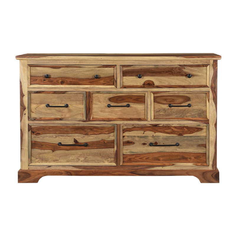 Commode 7 tiroirs, Naturel