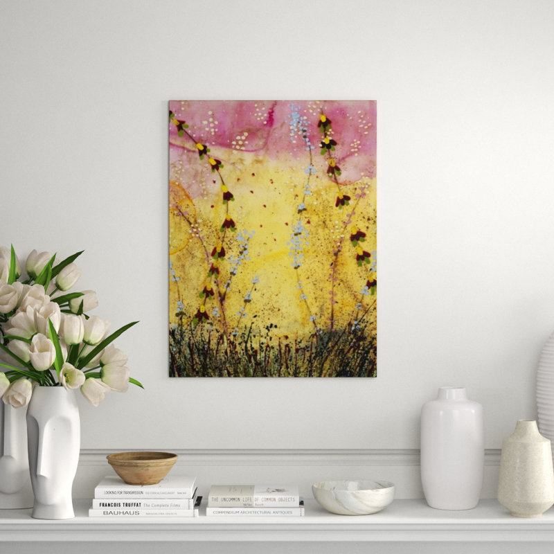 Facing Your Dream Painting by Mary Farmer, 48" H x 36" W, Image Brush Gel