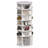 7-Tier Rotating Shoe Rack Tower, 360° Spinning Organizer, High Bottom Design, Fits 28 Pairs Of Shoes, Space-Saving And Stylish Storage Solution