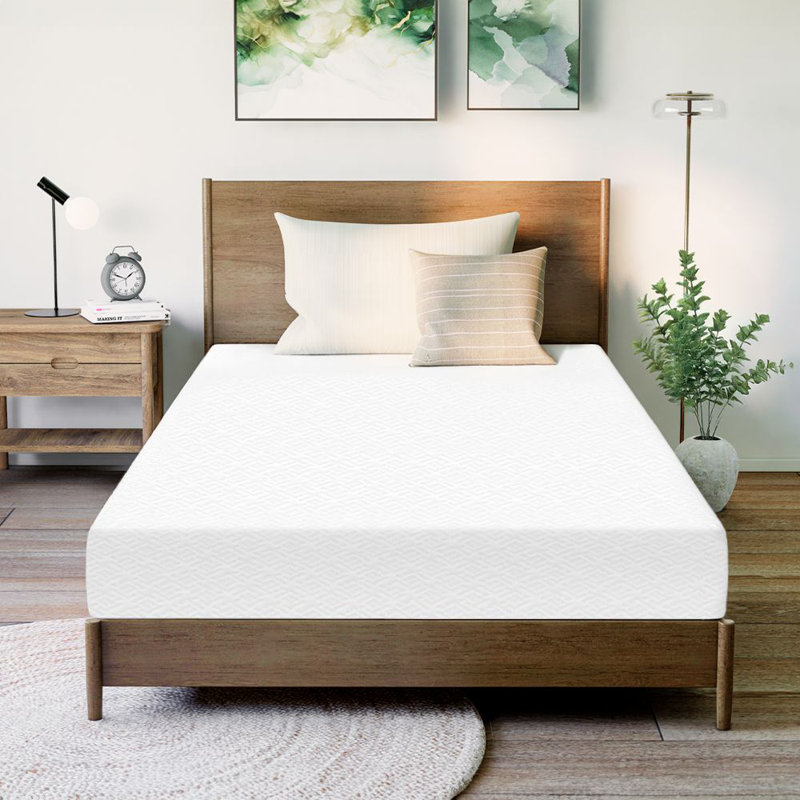 Matelas moyen en mousse viscoélastique 6 ", Très grand simple