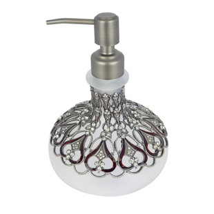 Glass Liquid Soap Dispenser  11.5 Oz