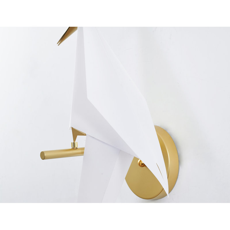 Steves Eclectic 1-Light Bird LED Armed Sconce