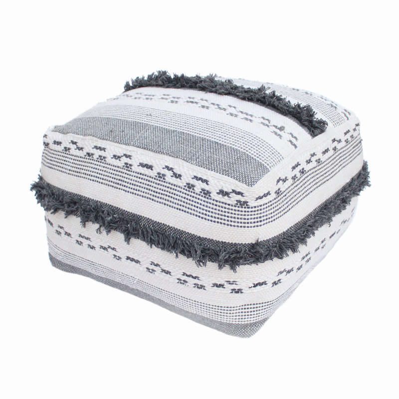 Grand pouf au design moderne, douceur et confort