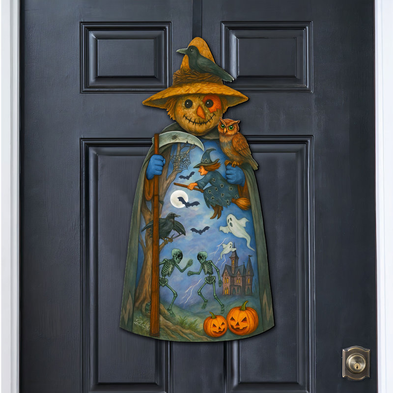Crochet d'Halloween pour porte d'Halloween