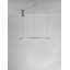 1 - Light Gold LED Chandelier Pendant