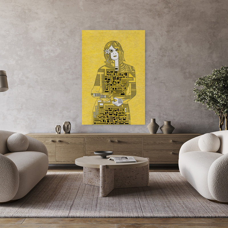 Art contemporain contemporain abstrait, H 48 po x l 32 po