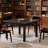 Mid-Sized Kitchen Table,Square Dining Table,Aesthetic Table