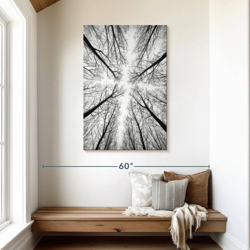 Harnek Monochrome Bare Trees, 45" H x 30" W