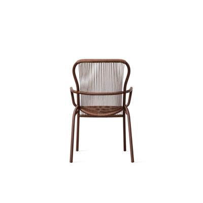Loop Dining Chair Rope Rust