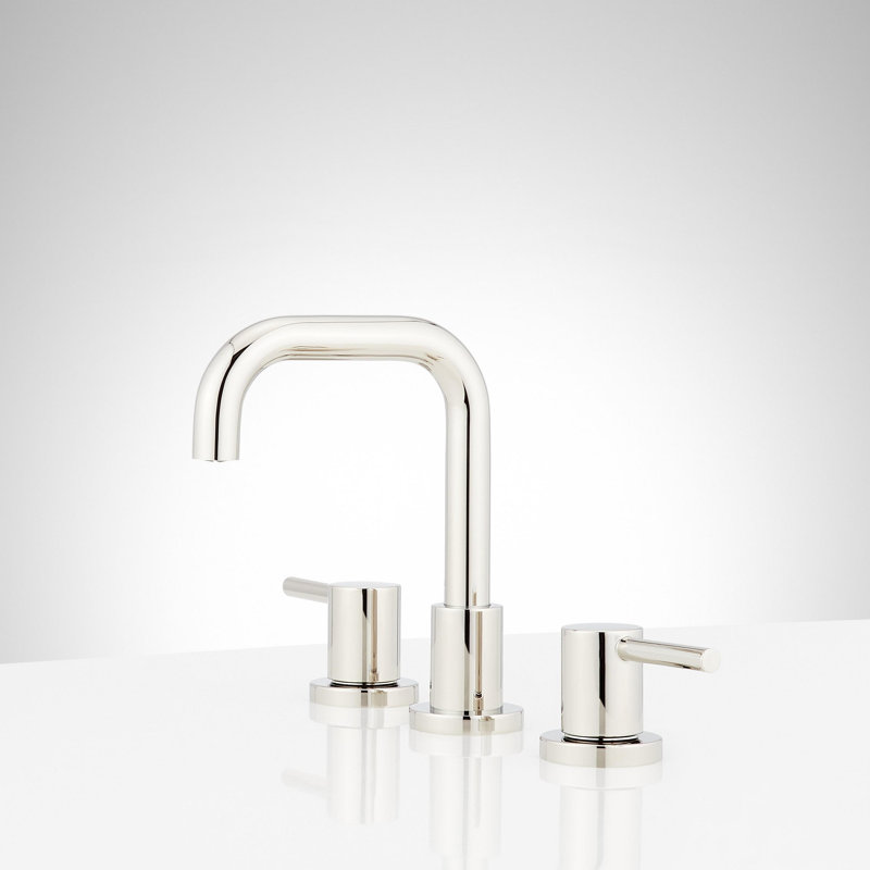 Lexia 1.2 GPM Widespread Bathroom Faucet, Polished Nickel