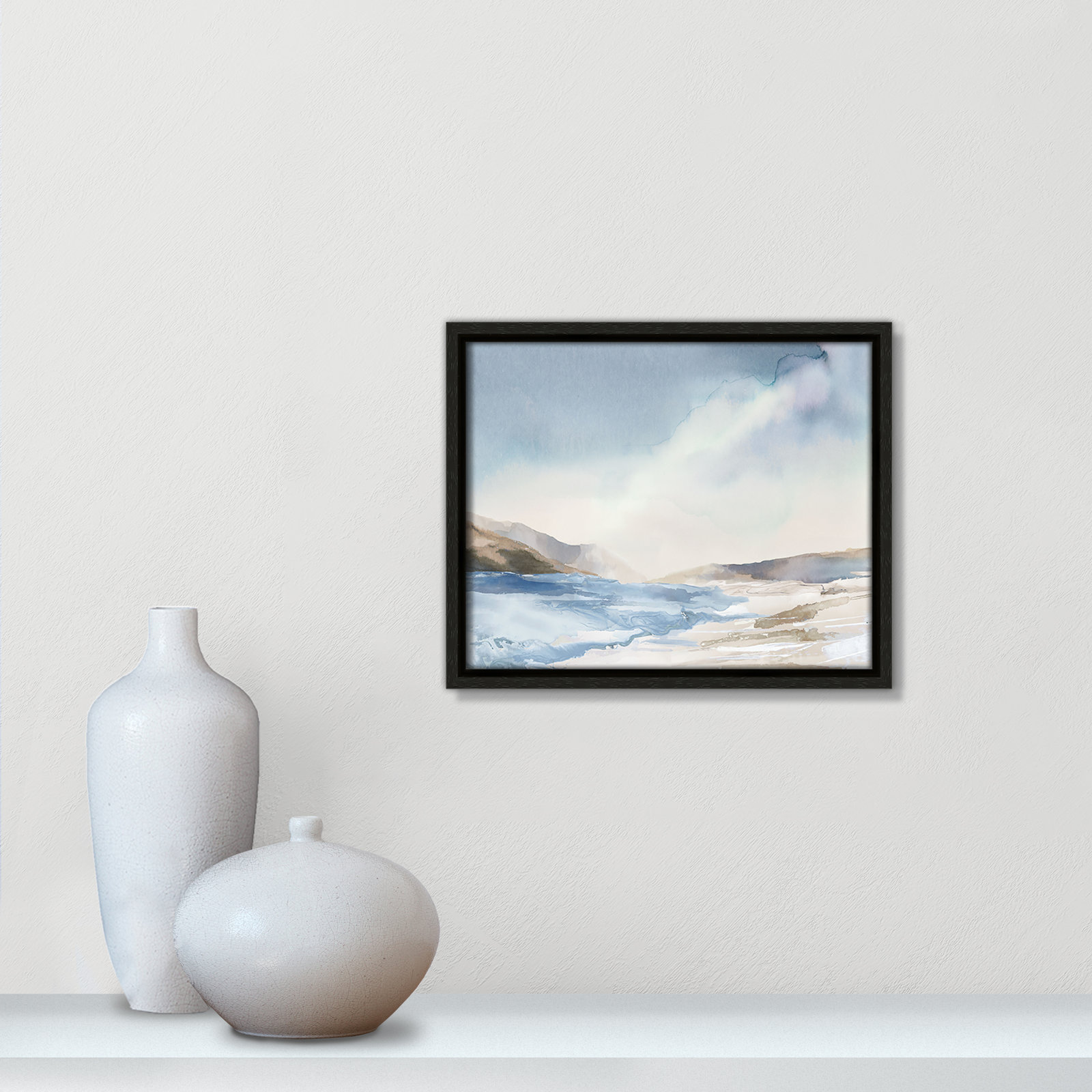 Mystic Shores Print by Mystic Shores, Espresso, 9.5" H x 11.5" W
