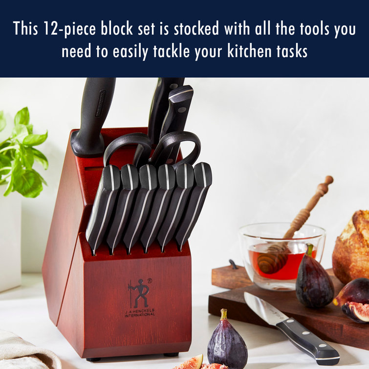 Henckels International Everedge Dynamic 14 Piece Knife Block Set