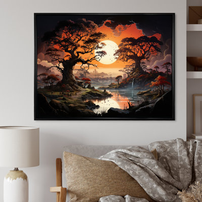 «African Baobab Tales I» sur toile