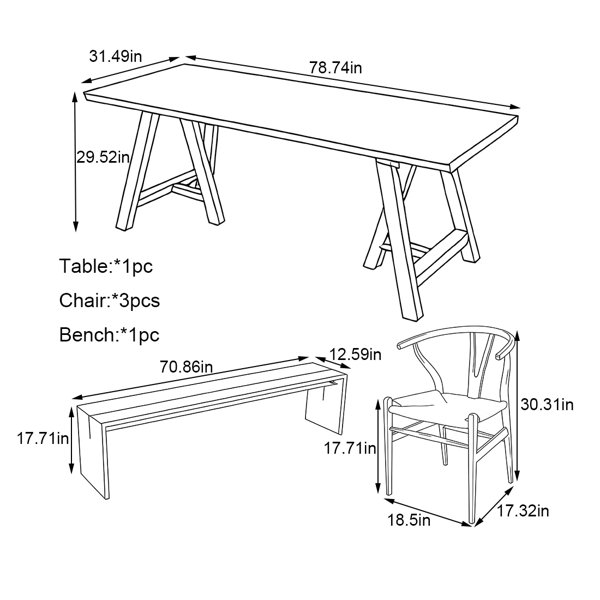 Dimensions du produit