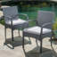 Ensemble de 2 chaises d'extérieur en osier-1103986176-1103986178