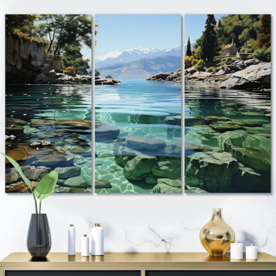 Ensemble de salon Calm Waters Of South Of France I - Paysages