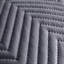 Luxury Chevron Embossed Quilted Pattern Velvet Cushion Cover Set (4-Pack) - Soft Throw Cushion Cover for Home Décor-2081109208