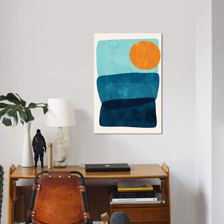 «Kahuna» par Tracie Andrews, impression sur toile tendue, H 60 po x l 40po x P 1,5 po, Pas de tapis, Toile tendue