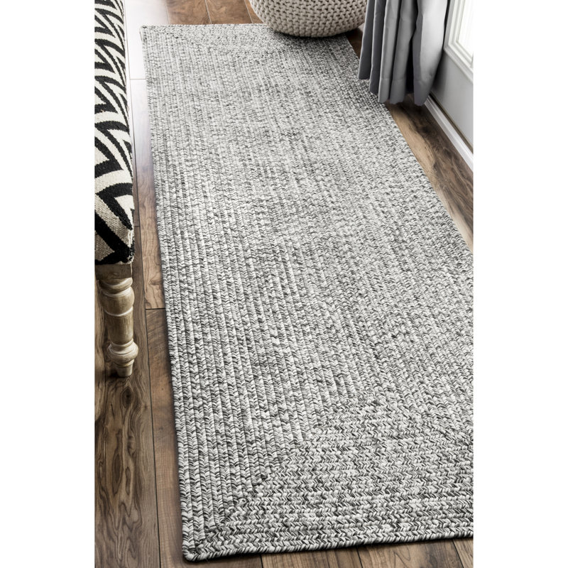 Glenn Solid Colour Indoor / Outdoor Area Rug, Oval 152 x 244cm