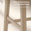 Tabouret de bar rembourré en bois massif-1133555714