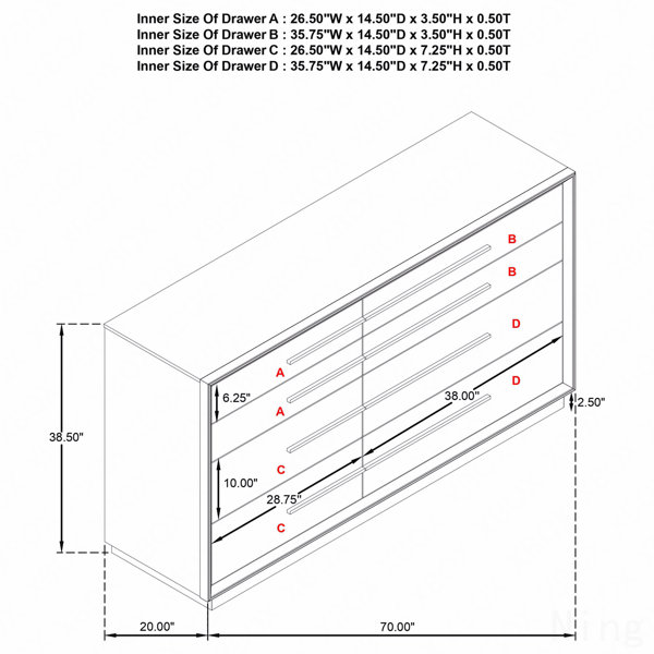 Dimensions du produit