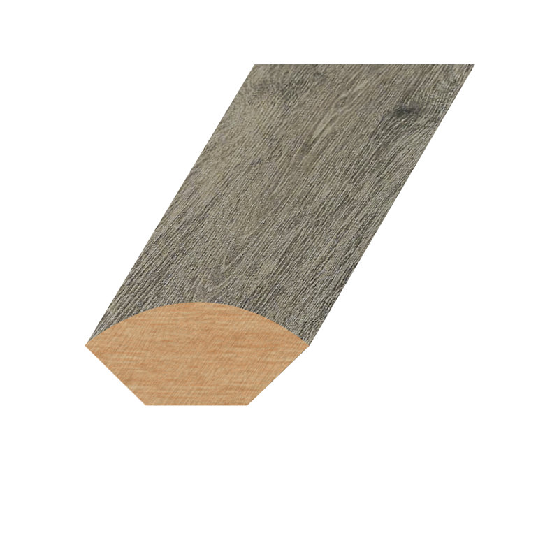 Vinyle 0,6 po d'épaisseur x 1,1 po de largeur x 94,5 po de longueur, Fossile bruni