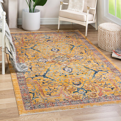 Alkire Floral Indoor Rug