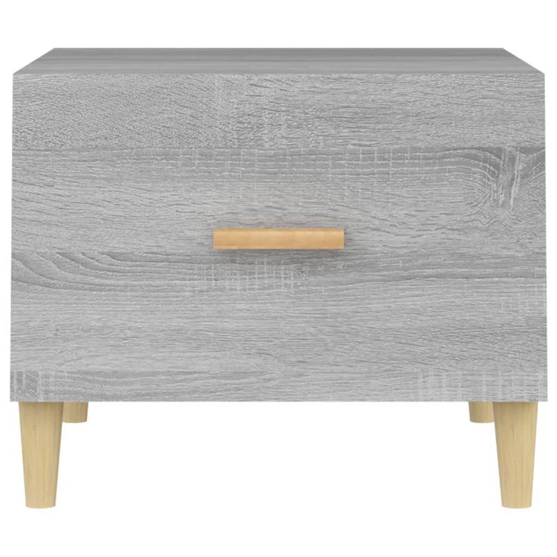 Liverpool Four Leg Coffee Table with Storage, Grey