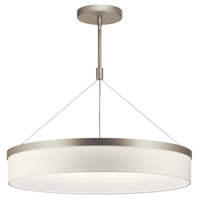 3 - Light Dimmable LED Drum Chandelier