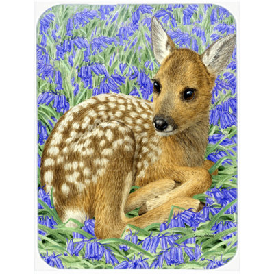 Planche à découper en verre cerf