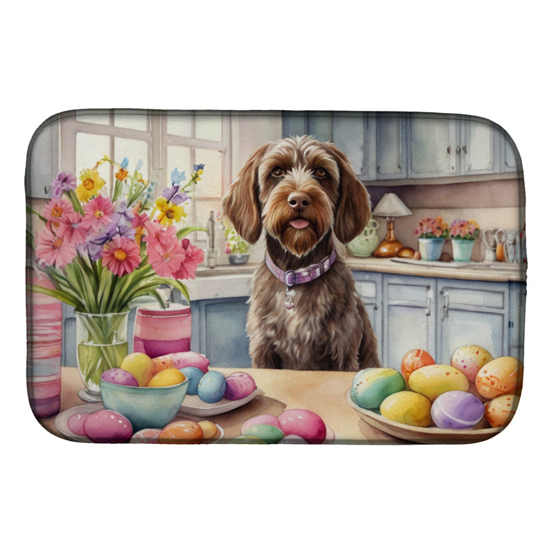 Tapis de séchage décoratif