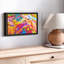 Marbre fluide, impression sur toile abstraite-449392675