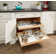 Tablette coulissante sur mesure pleine extension