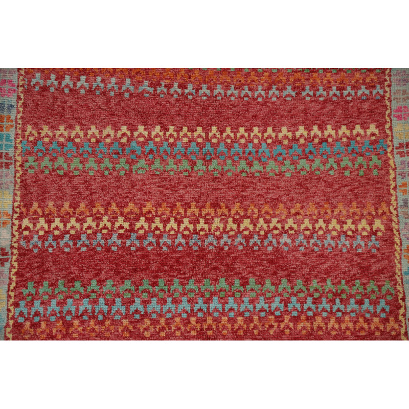 Geometric Gabbeh  Area Rug 5x6