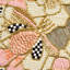 Cherry Blossom Bee Beaded Table Runner