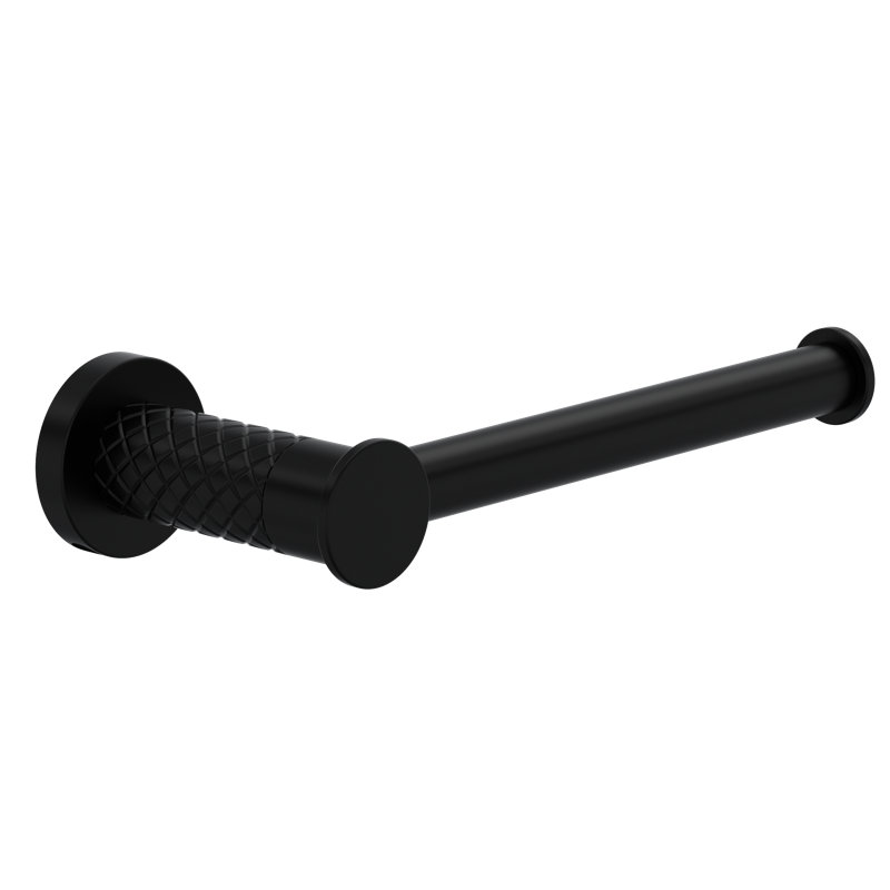 Tenerife Wall Mount Toilet Paper Holder, Matte Black
