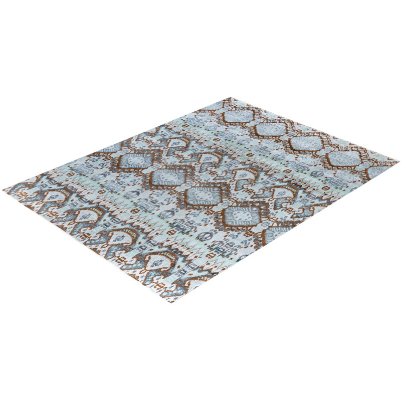 Overdyed One-of-a-Kind 8' 0" X 10' 4" Hand Knotted Area Rug
