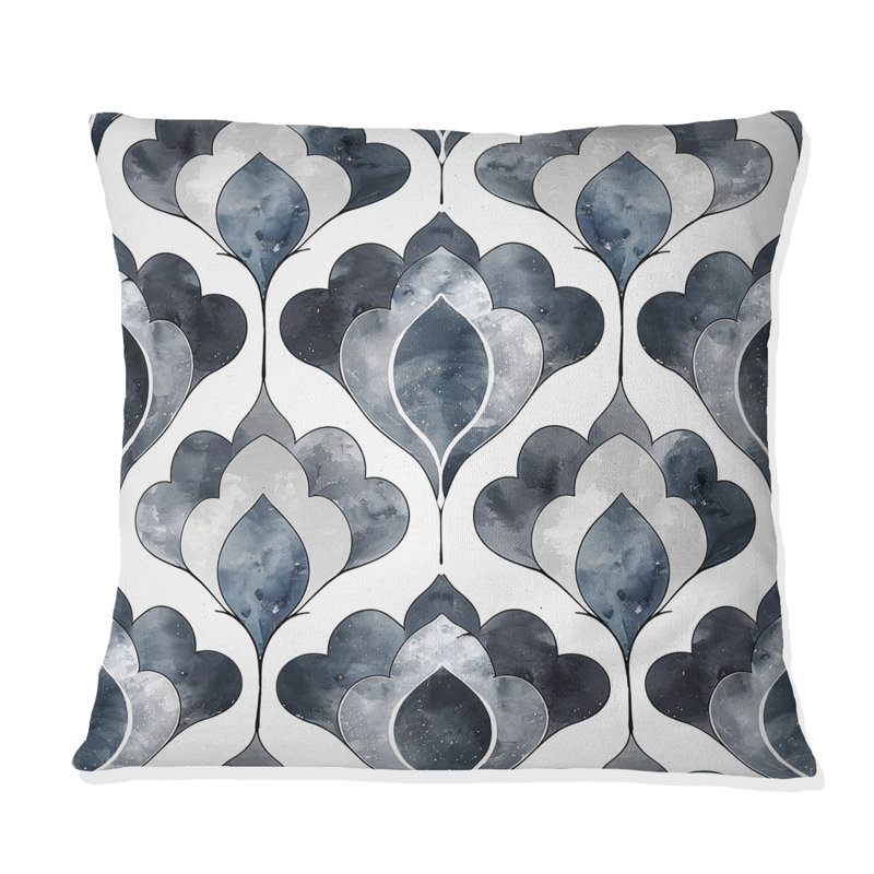 Coussin White, H 16 po x l 16 po