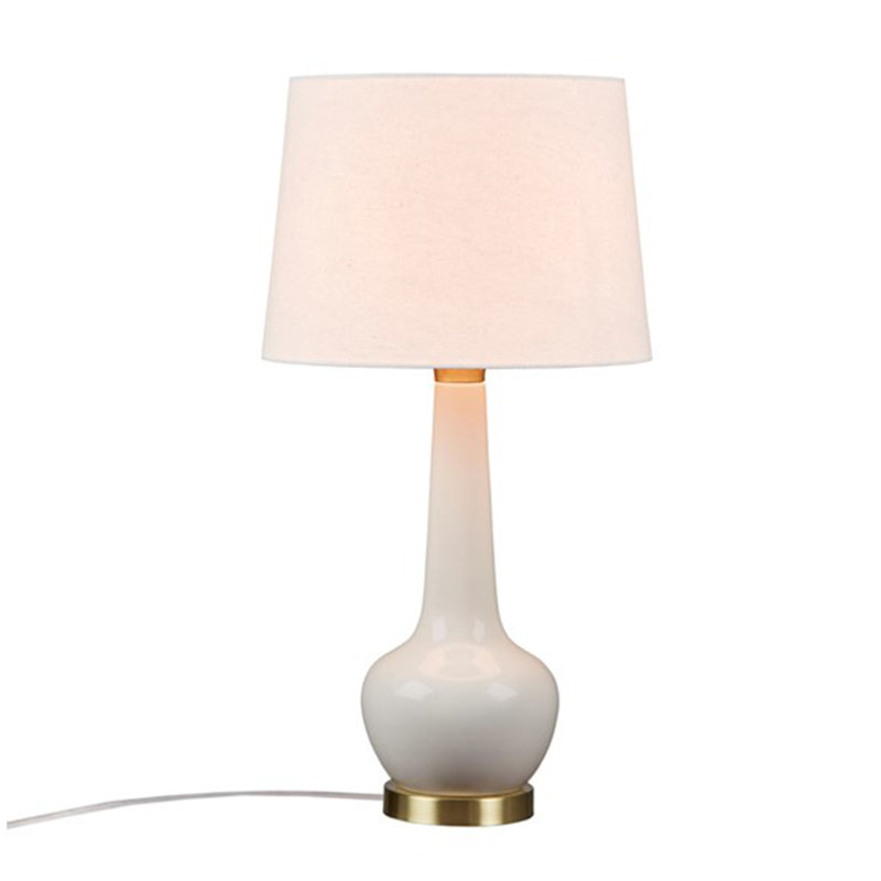 Ceramic Genie Table Lamp See below, Gray
