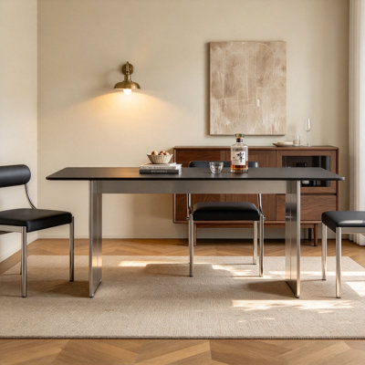 Concrete Top Dining Set