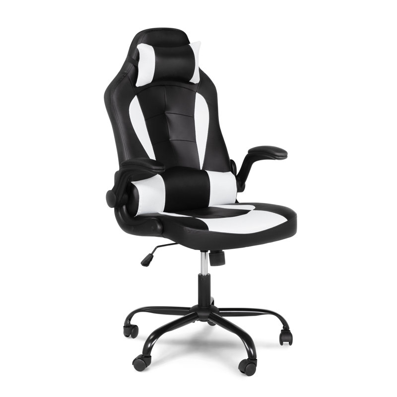 Fauteuil de jeu Meridian, Noir / blanc