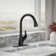 Rival Pull Down Single Handle Kitchen Faucet with Two-Function Sprayhead