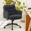Bearett Upholstered Office Chair Desk Chair Home Office Task Chair With Armrest-1193969170